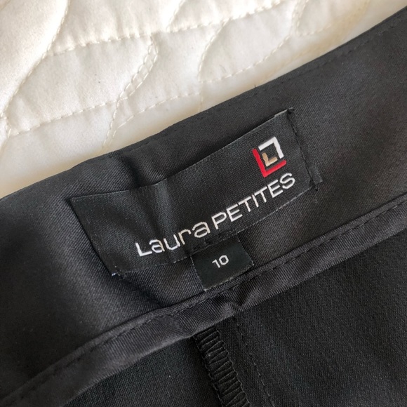 Black satin trousers - Picture 3 of 3